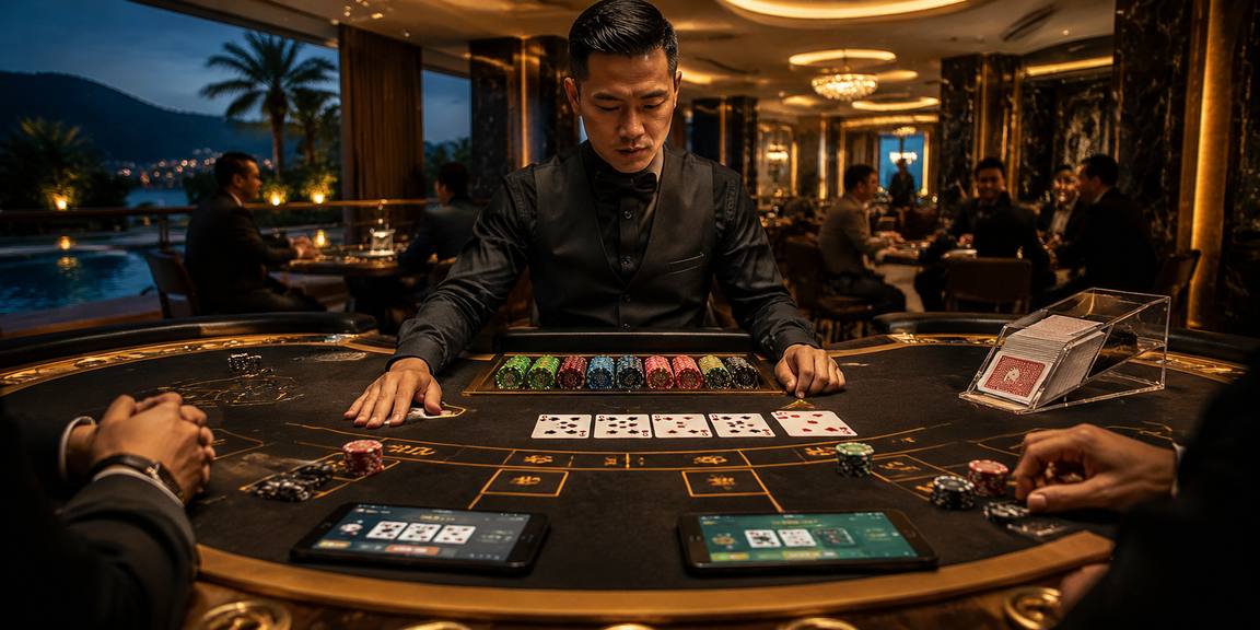 ik7444 Những bàn Live Casino chúng tôi mở